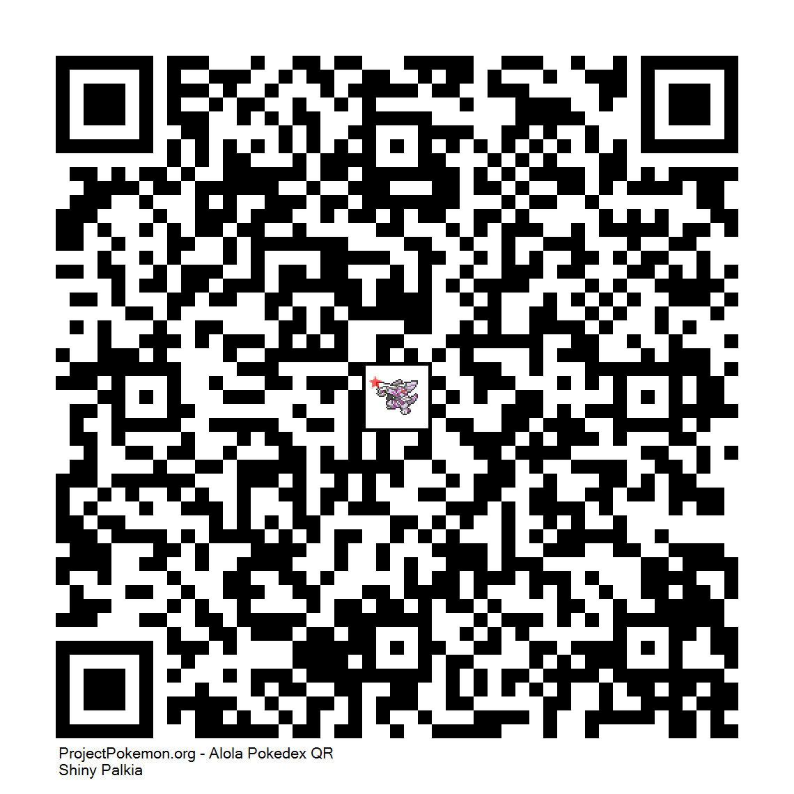 Cdigo QR de Palkia variocolor